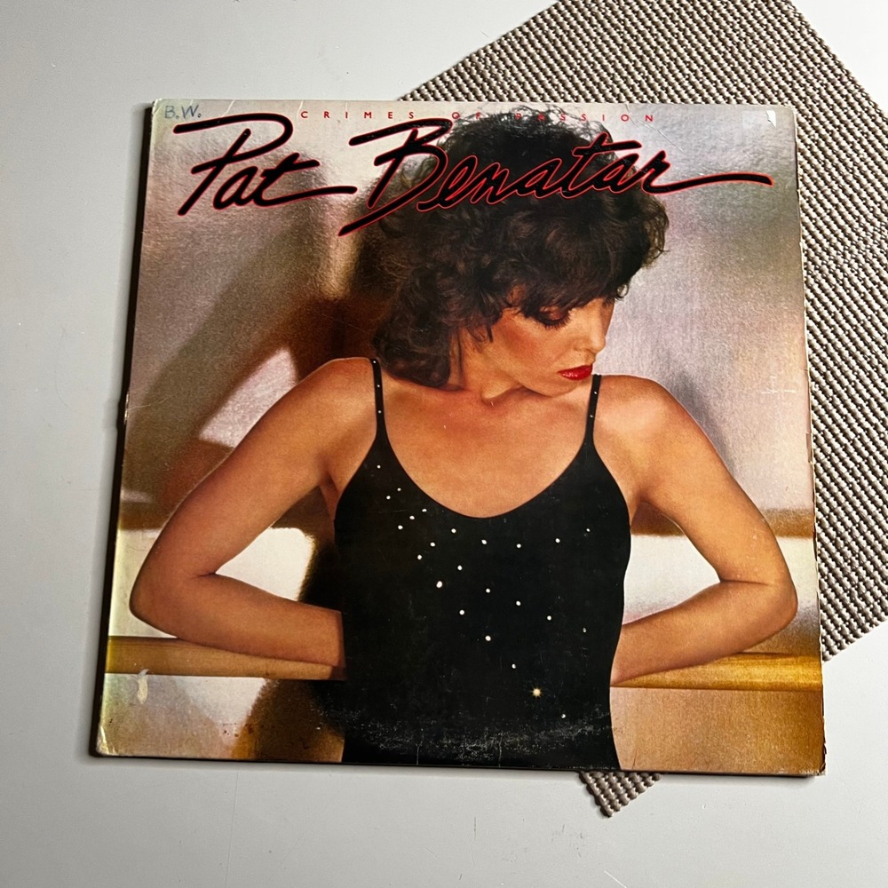 Pat Benatar Crimes‎ of Passion Vinyl LP 1980 Chrysalis CHE 1275 Rock Album